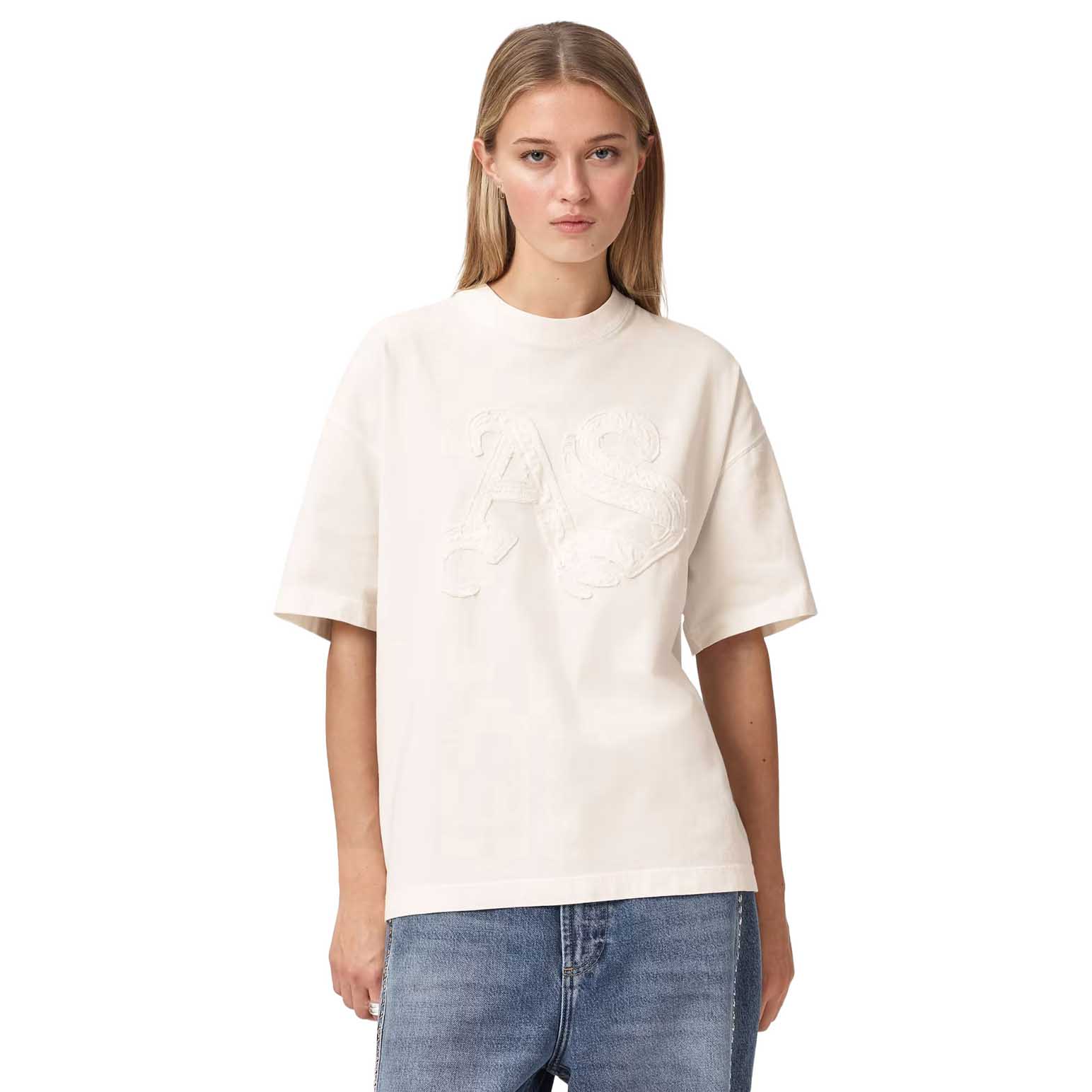 AllSaints Insignia Oversized Etta Tee